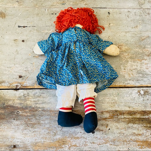 ♥️ Vintage ♥️ Old Raggedy Ann Doll - Picture 4 of 12